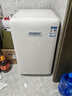 小吉（MINIJ）【许我耀眼同款】121L迷你复古小冰箱冷冻冷藏一体单门冰箱小型家用宿舍节能低噪客厅冰箱 奶酪白121L冷藏一体 实拍图
