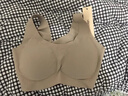 ubras无尺码免拆V领内衣女背心美背文胸罩无痕隐形内裤套装 燕麦奶色 均码 A-C杯 实拍图