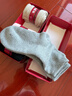 恒源祥兔毛袜子女士保暖加绒加厚款纯色秋冬季抗寒防风毛圈中筒袜 女士兔毛保暖袜-混色 4双 均码 (34-39)兔毛毛圈暖烘烘 实拍图