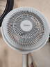 美的（Midea）【暴风循环】空气循环扇大风量摇头电风扇家用台式落地扇轻音卧室节能小风扇柔风轻羽扇 FGA24TQ 实拍图