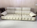 狄普牛皮艺网红意式高级感大坐深头靠可调节客厅2.8米沙发Ultra版玉衡 实拍图