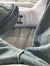 安德玛（Under Armour）篮球袜子 运动袜男女 跑步羽毛球防臭袜中筒棉袜 白色L码三双装 实拍图