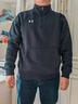 安德玛（UNDERARMOUR） Rival男子1/4拉链运动休闲卫衣1386016 黑色001 L 实拍图