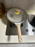 炊大皇 炒锅 麦饭石色不粘锅多功能少油烟炒菜锅平底28cm 电磁炉通用 实拍图