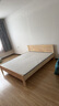 意米之恋橡胶木床实木床 主卧双人床 卧室家具 品质大板【包安装】1.8m*2m 实拍图