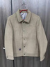 皮尔卡丹（pierre cardin）含羊毛呢外套男士短款双面尼大衣2025秋冬新款男装呢子夹克 2308卡其色 XL 实拍图
