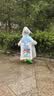 汪汪队立大功（PAW PATROL）儿童雨衣带书包位男女童宝宝透明雨衣幼儿园上学专用小学生雨披 S 实拍图