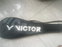威克多（VICTOR）胜利羽毛球拍明星推荐龙全碳素铁锤单拍TK-HMRL/AD花白色5U已穿线 实拍图