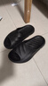 回力运动拖鞋男防滑eva家居凉鞋外穿厚底沙滩鞋SDJ-0506 黑色  42-43  实拍图