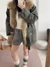 COCO LIMITED【直播领券】原野派克 狼毛内胆90白鹅绒羽绒服 复古水洗绿 S  娇姐size 实拍图