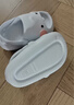 SEVEN ONLY OLINE口水鲨儿童拖鞋男童女孩夏季2025新款居家用软底婴幼儿宝宝凉拖鞋 BABY蓝 13 0 内长13cm 脚长约12.5穿 实拍图