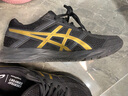 亚瑟士ASICS男鞋缓冲透气跑步鞋运动鞋网面回弹跑鞋GEL-CONTEND 4 黑色/金色 44 实拍图