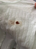 婧麒婴儿衣服夏季薄款新生宝宝提花连体衣纯棉空调服爬服夏装单件 小鲸鱼绿 66cm 实拍图