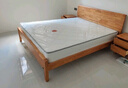 全友家居 胡桃木色实木智能床现代简约主卧室双人大床1.8x2米 实拍图