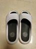 回力拖鞋男士厚底防滑浴室一字拖休闲外穿耐磨凉鞋SDJ-3A77 白黑42-43 晒单实拍图