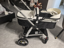 纽贝耳newber婴儿车 婴儿推车 婴儿车0-3岁用折叠可坐可躺带减震 可换向 黑白  优质pu皮+抑菌护脊睡板 实拍图