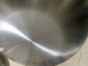 拉菲尼诗316正品皇后锅官方拉菲尼诗安利304不锈钢无涂层炒锅无水皇后金锅 加厚加深抗菌316L钛钢【平底】 36cm 实拍图