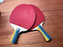 红双喜SH横直对拍01初学者训练比赛乒乓球拍横直套装+乒乓球 实拍图