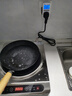 TINME电磁炉炒锅一体凹面电磁炉家用电池炉炒菜锅具家用家用电磁灶多功能电磁炉超大功率电磁炉带锅套装 3500W凹面电磁炉-触摸屏-不锈钢面板-单机灰色 实拍图