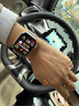 Apple/苹果 Watch Series 10 智能手表GPS款42毫米银色铝金属表壳丹宁色运动型表带S/M MX1J3CH/B 实拍图