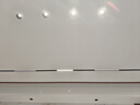 雷士（NVC） LED防眩筒灯射灯嵌入式无主灯家用客厅过道玄关灯服装店洗墙灯 桂影射灯Ra97黑-7W暖白光-孔75MM 实拍图