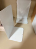 离草 书架书立桌面书挡板立书支架书架隔板金属书立架桌上隔书板书隔板L型架子铁书立创意 2片装  实拍图