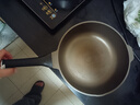 KIWICOO德国钛聚力平底锅不粘锅家用牛排煎锅无涂层煎蛋炒锅电磁炉燃气灶 【钛聚力煎炒锅】黑瓷耐脏 28cm 实拍图