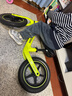 酷骑儿童平衡车1-6岁宝宝滑步车12寸轻便车身初学者S2酷骑绿 酷奇 实拍图