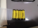 德力普（Delipow）5号/7号充电电池大容量3300毫安充电器套装五号7号通用KTV话筒/麦克风/相机/游戏手柄/键鼠/玩具等 4槽液晶充电器+4节5号3300毫安 实拍图
