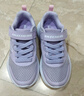 Skechers斯凯奇童鞋运动鞋男女儿童鞋魔术贴秋冬鞋中大童跑步鞋405315L 【四季款】女童-薰衣草色/LAV 36 实拍图