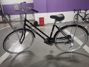 凤凰（Phoenix）上海凤凰自行车成人男女老年人2025新款式官方单车轻便通勤代步车 单速【密封全轴承】日式亮银 26寸 实拍图