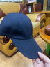 【热巴同款】加大棒球帽帽子男女大头围显脸小春夏字母百搭棒球帽 侧标-藏青 实拍图