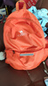 骆驼轻便双肩背包骑行背包男纯色折叠包户外运动休闲旅行登山包女 橙色，133DB02006A 16L 实拍图
