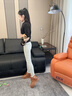 梦多福加热鞋冬季雪地靴女充电暖鞋可行走户外电热发热鞋智能暖脚宝防寒 实拍图