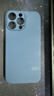 品胜 适用苹果14ProMax手机壳 iphone14ProMax柔性液态手机壳全包防摔超薄保护套亲肤手感保护软壳蓝色 实拍图