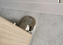 首力门吸免打孔地吸强磁门碰防撞门挡器门阻器卫生间隐形新款家用 （锌合金）拉丝色+免钉胶 实拍图