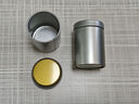 迷你茶叶罐茶叶收纳小号便携密封罐储存罐旅行出差随身迷你高档罐 茶叶罐-银色-1个装 实拍图