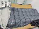 北山狼  户外睡袋成人冬季保暖加大加宽信封式棉睡袋露营单人加厚通用款 3.5kg灰色【-3°C- -8℃】 实拍图