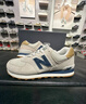 NEW BALANCE NB574官方休闲鞋男鞋女鞋情侣复古舒适秋冬透气百搭轻便运动鞋 灰色 ML574LGI 37.5 (脚长23cm尺码详询客服) 实拍图
