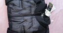 探拓（TECTOP）户外轻薄羽绒服男鸭绒保暖外套男 云墨黑 XL 实拍图