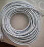 毕亚兹 六类网线 30米白色 千兆高速宽带线 CAT6类网络工程家用电脑监控跳线 8芯双绞成品线缆 WX8 实拍图