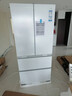 海尔（Haier）冰箱491L白色法式多门594MM超薄零距离嵌入式一级变频风冷干湿分储家用大容量BCD-491WGHFDB5WFU1 实拍图
