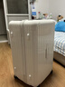 cece大容量行李箱女旅行拉杆箱学生万向轮密码皮箱男 公主白 26英寸  实拍图