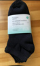 全棉时代男女袜子情侣全棉5A抗菌透气中长筒袜短筒袜4双装 实拍图