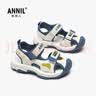 ANNIL儿童凉鞋男童鞋夏季新款沙滩鞋子中大童包头运动凉鞋6339深蓝26 实拍图