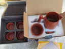 万壶园 紫砂杯泡茶杯带过滤内胆功夫茶具套装茶水分离杯办公室喝茶杯子 朱雀杯 +4品杯 套装 实拍图