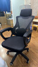 锦汐 电脑椅家用办公椅子靠背人体工学椅学习转椅老板座椅游戏电竞椅 【可后躺】黑框黑网 实拍图