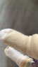 aqpa婴儿袜子新生儿宝宝纯棉有机棉袜中筒毛巾袜加厚冬季保暖袜3双装 毛巾袜（白色+咖色+咖白) 6-18月（10-13cm)三双装 实拍图