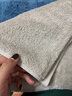 康尔馨五星级酒店浴巾纯棉 新疆长绒棉加大加厚男女成人浴巾 雾霾蓝800g 实拍图