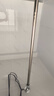 京寻浴帘杆窗帘杆免打孔伸缩阳台晾衣杆晾衣架浴室衣柜挂晒杆110-200 实拍图